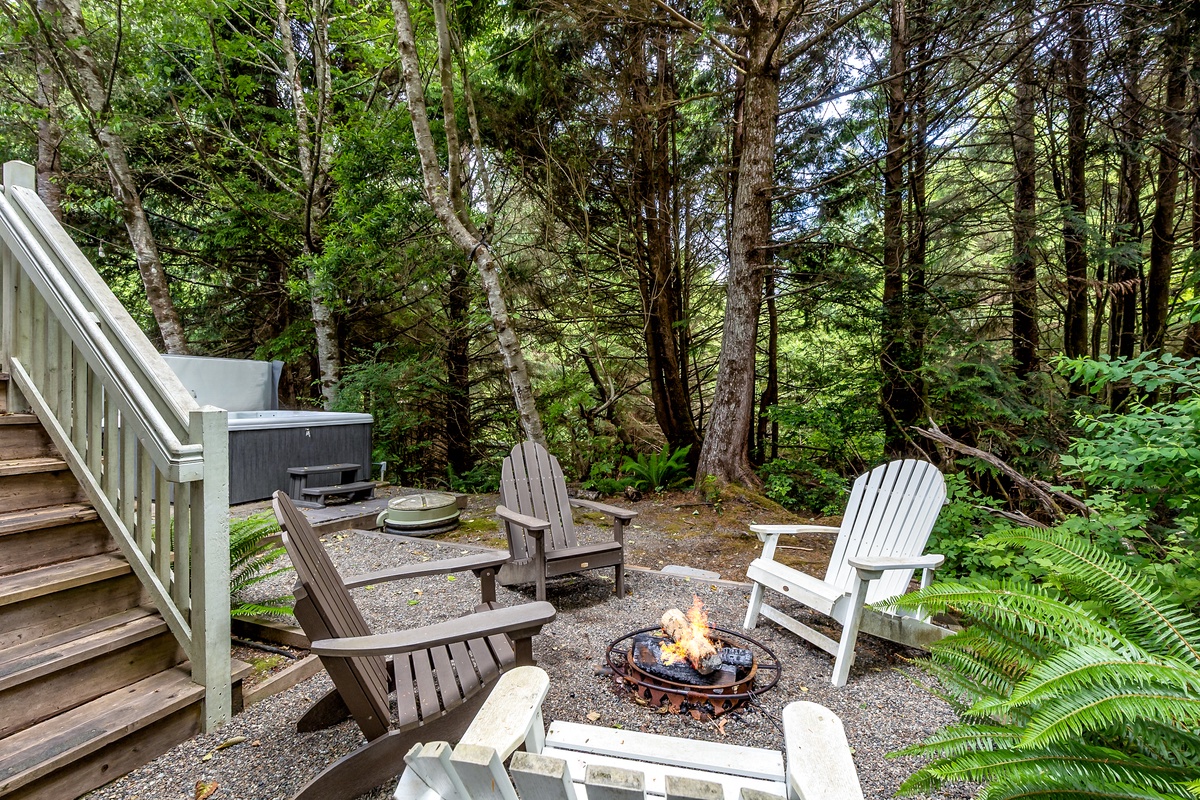Private fire pit