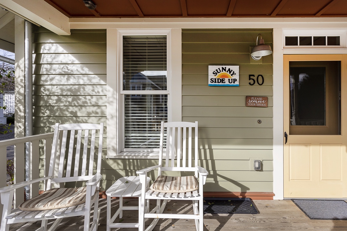 Covered porch