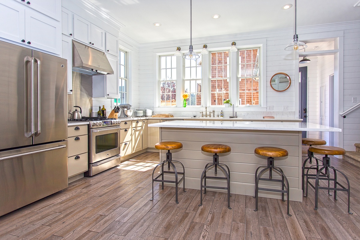 Top of the line kitchen amenities