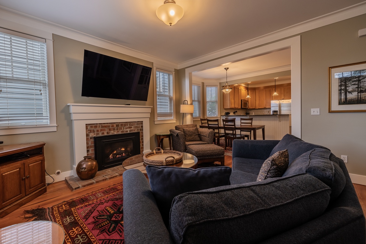 Relax in the inviting living room after a day of exploring
