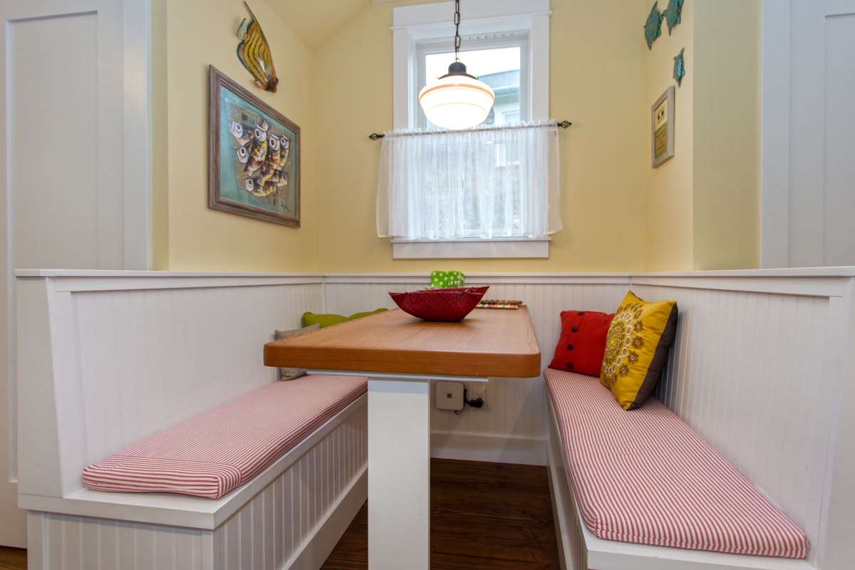 Charming dining nook