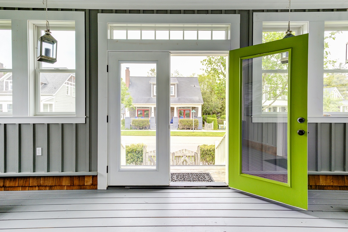 view out porch