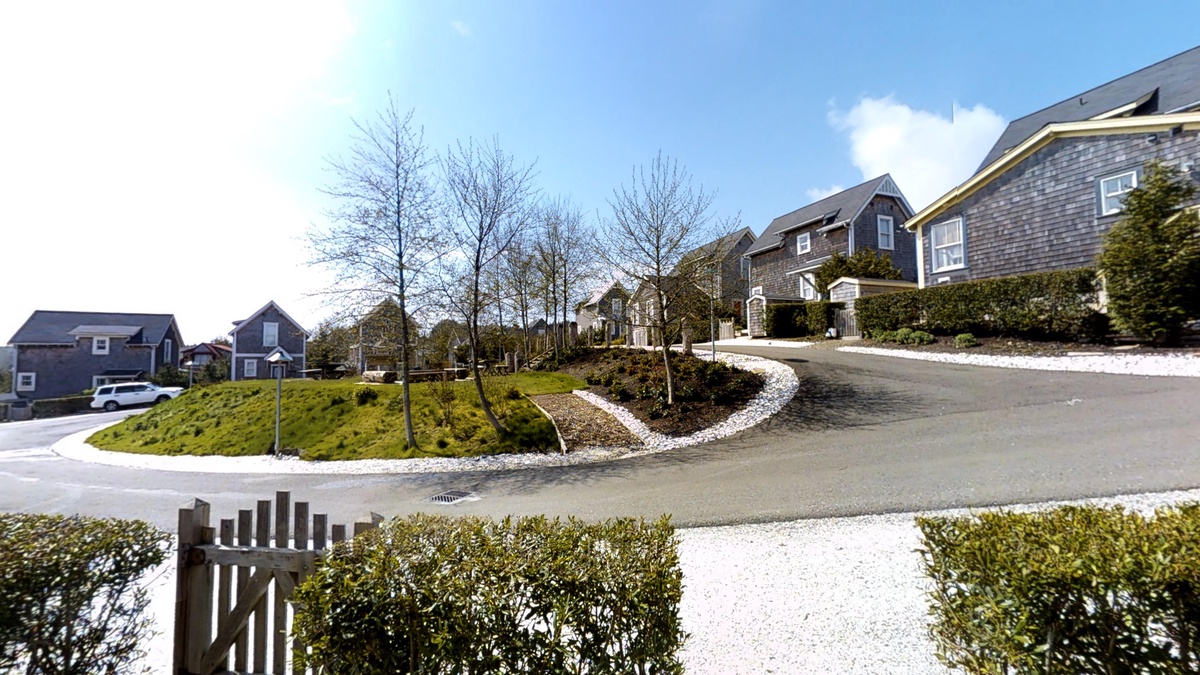 View of Lilly Park from front door