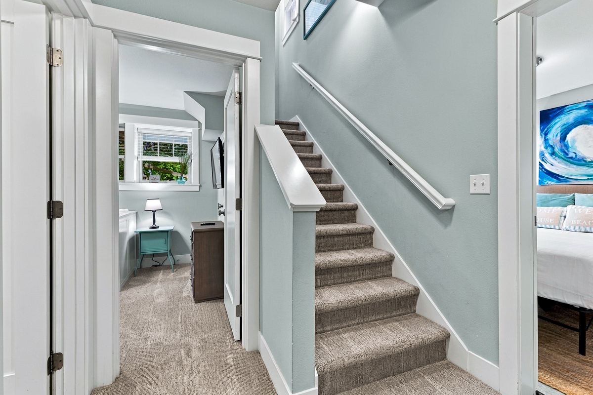 Bottom floor hallway
