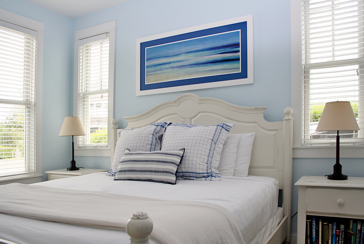 King size comfort awaits in the primary bedroom on the main floor