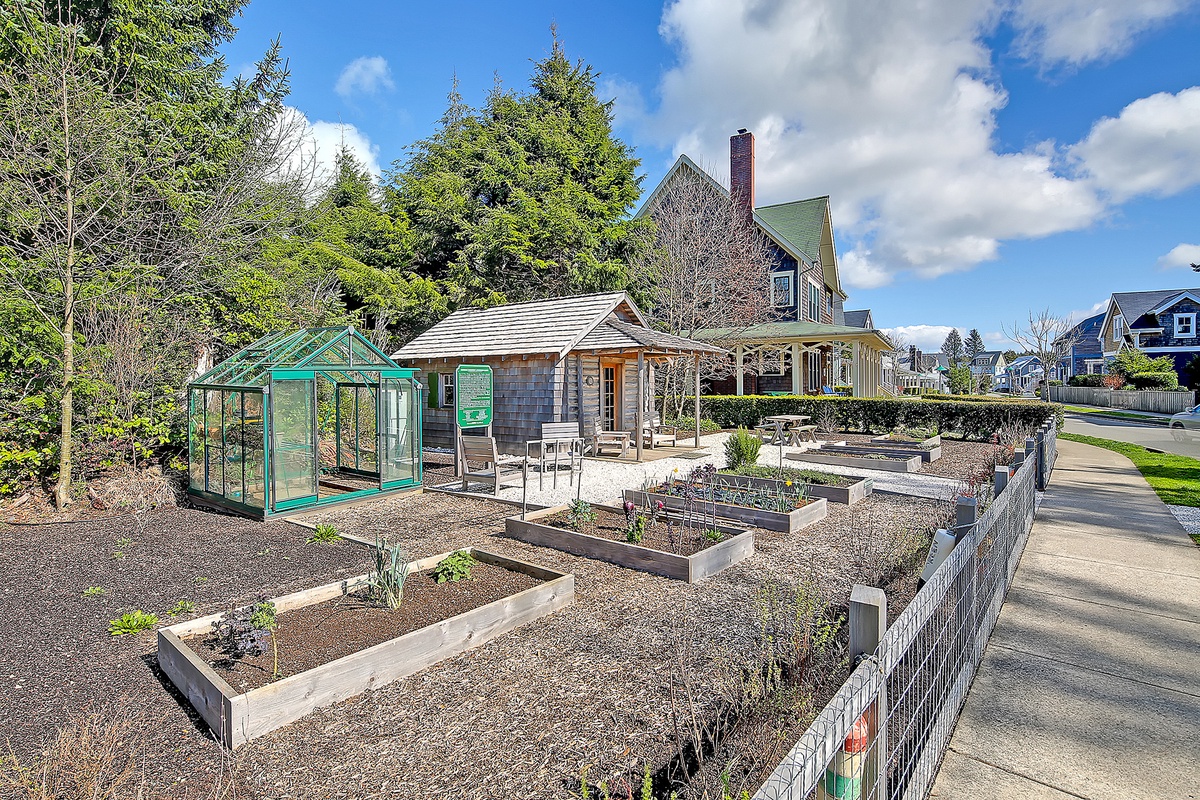 Stroll through the Community Garden