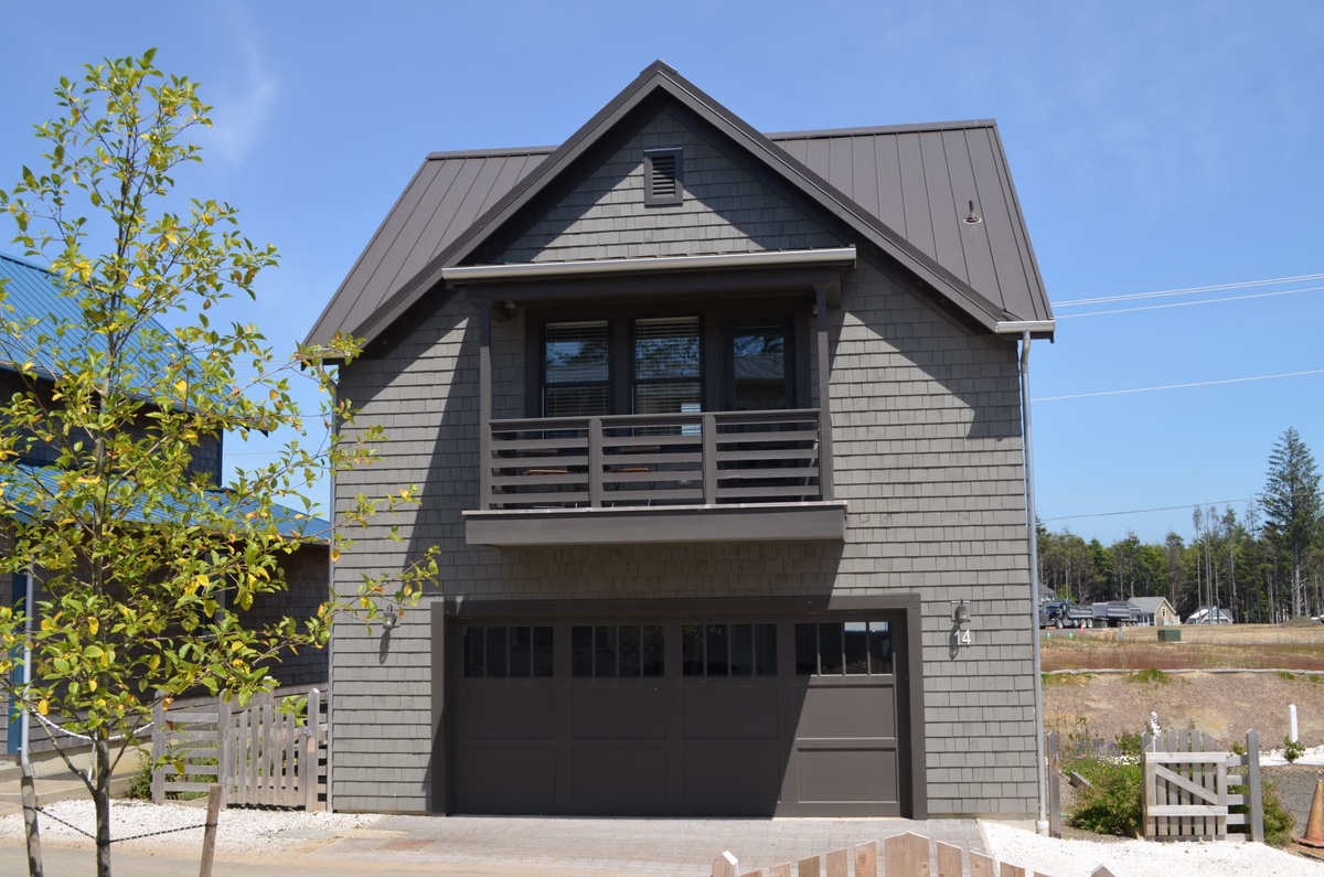 Carriage house above two-car garage, 30 feet from main house