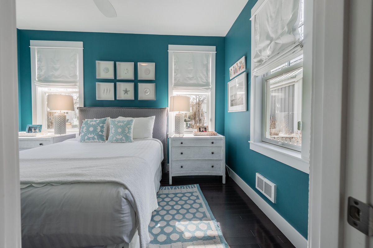 A cozy, stylish retreat