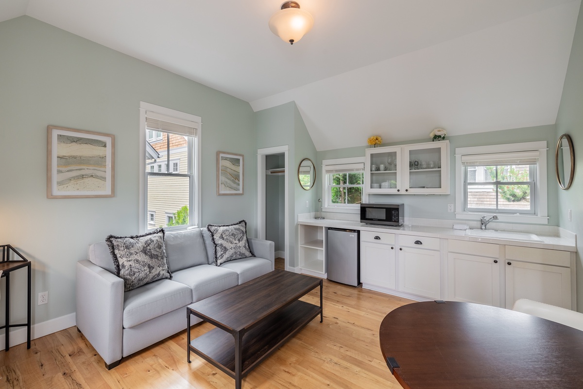 Carriage house living room