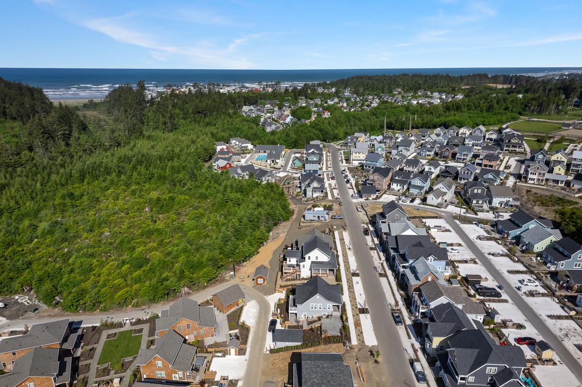 South Farm District aerial view