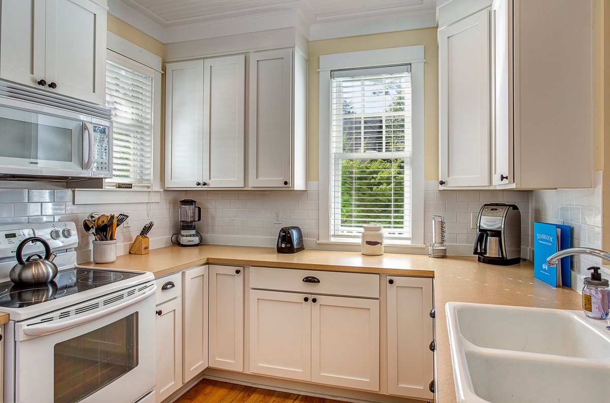 Kitchen ready for cooking