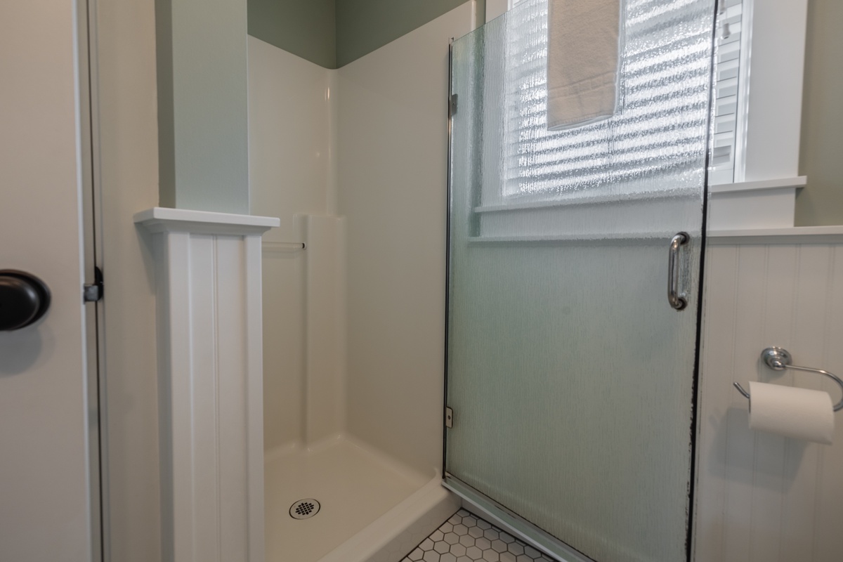 Ensuite bathroom with walk in shower