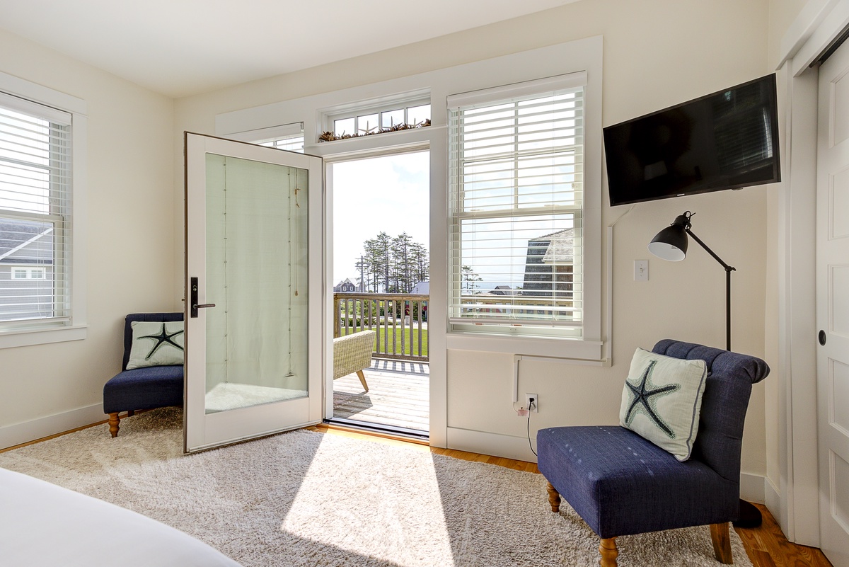 Enjoy your own private balcony off the primary bedroom