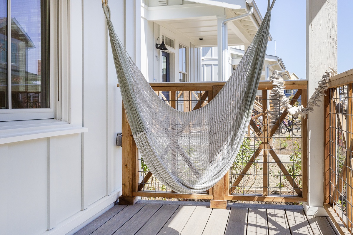 the soft hammock chair is ideal for lounging