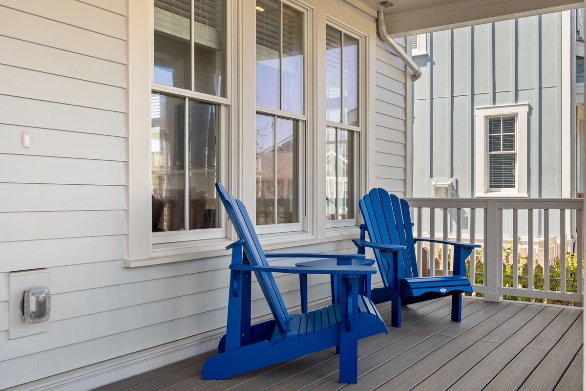 Covered front porch