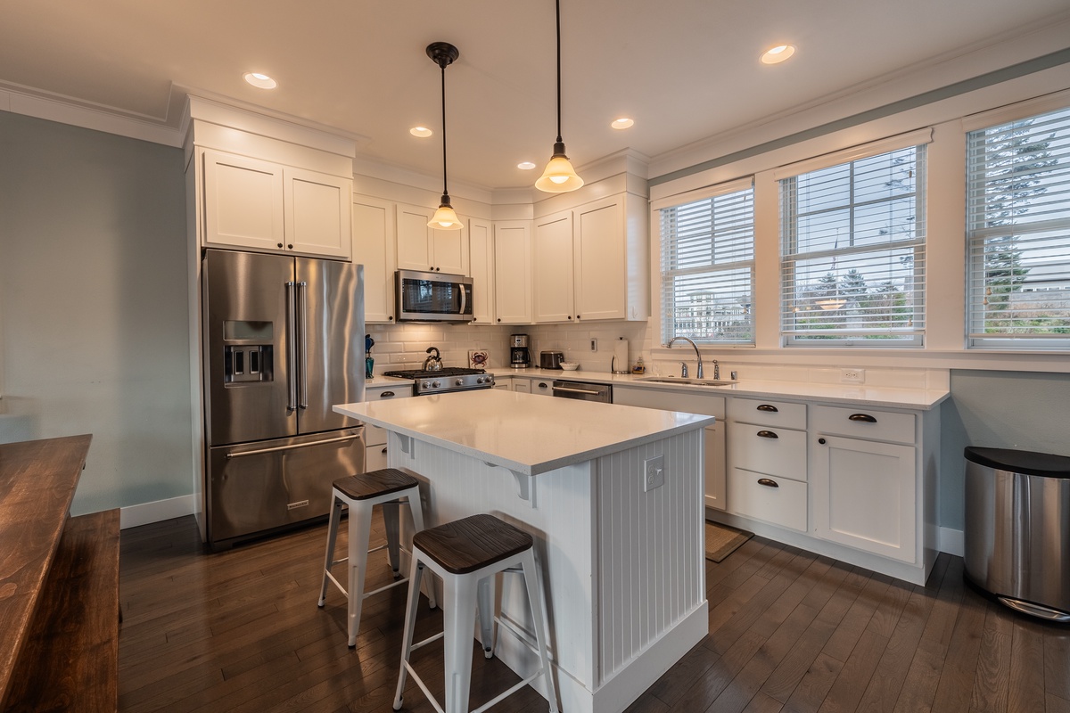 Spacious kitchen