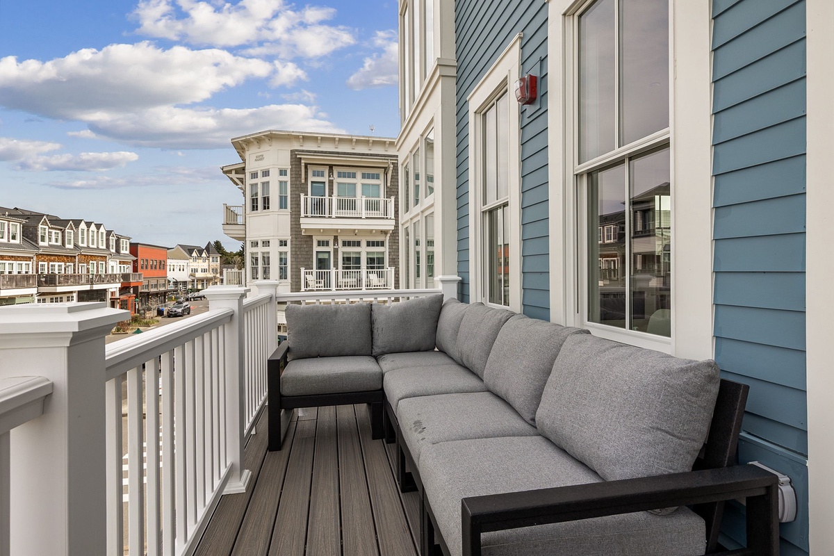 Private balcony