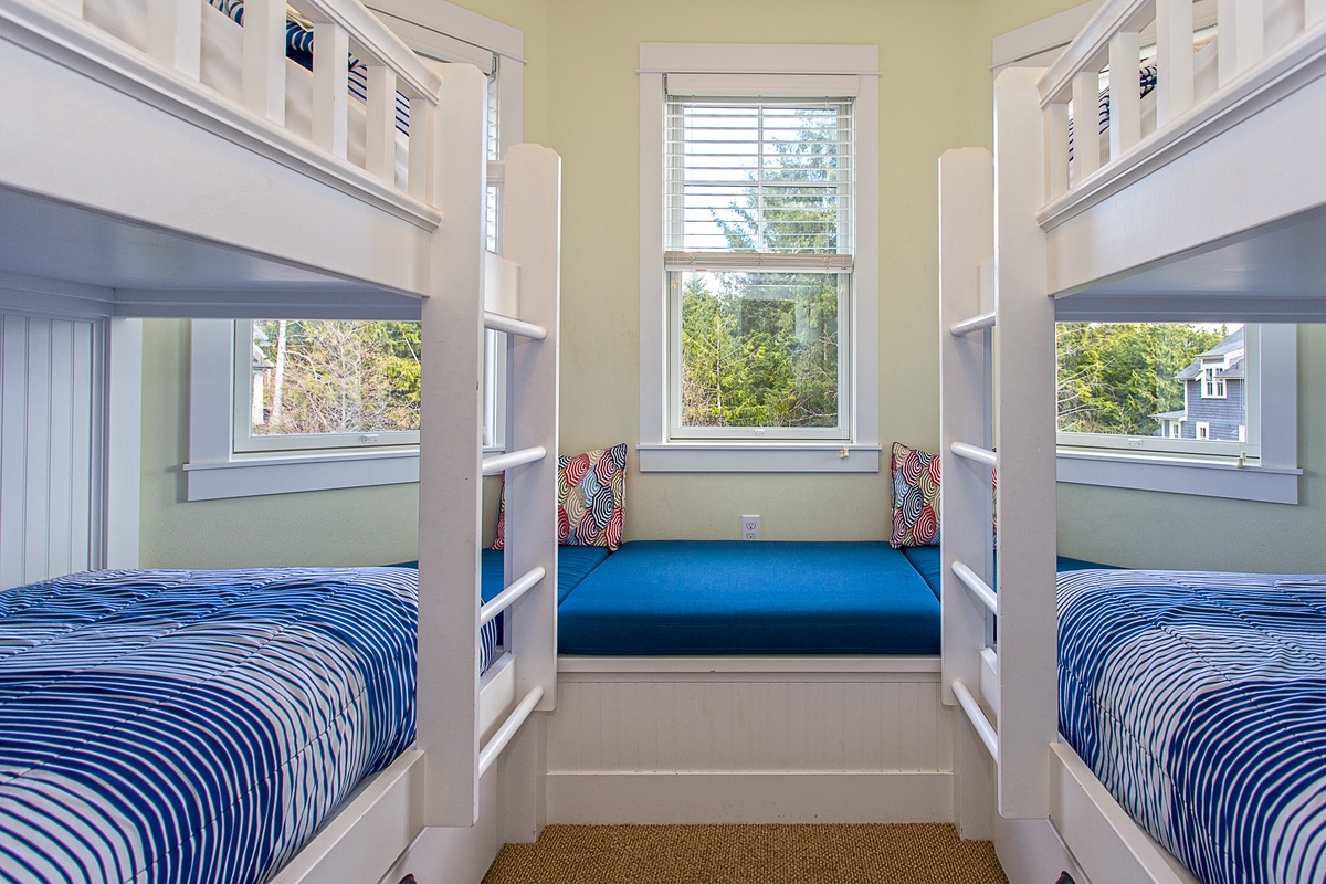 Second floor bunk bedroom