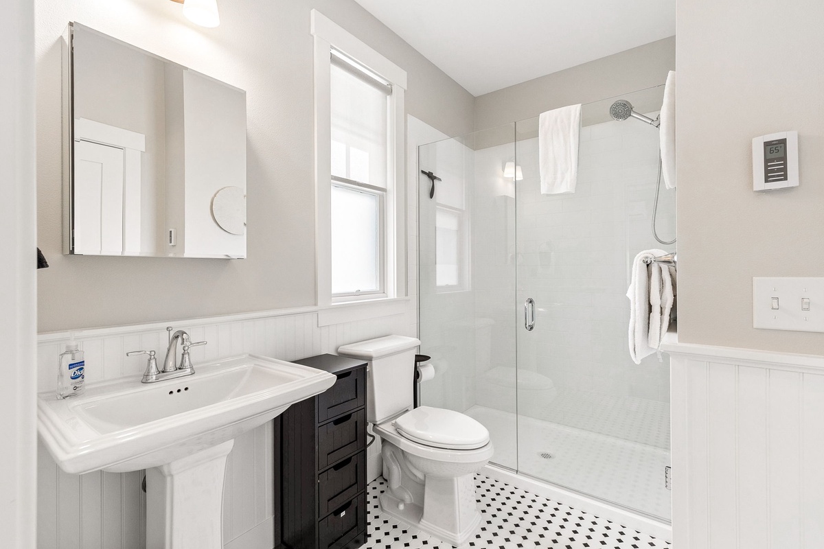 Primary attached bathroom