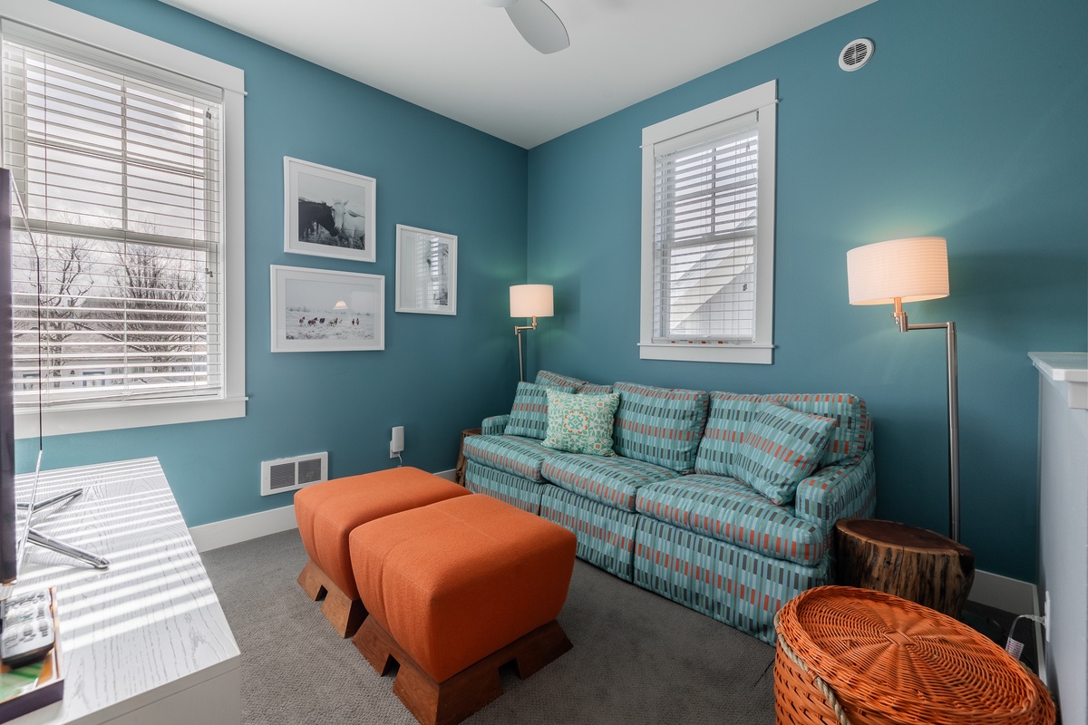 Kick back and enjoy in the comfortable media room