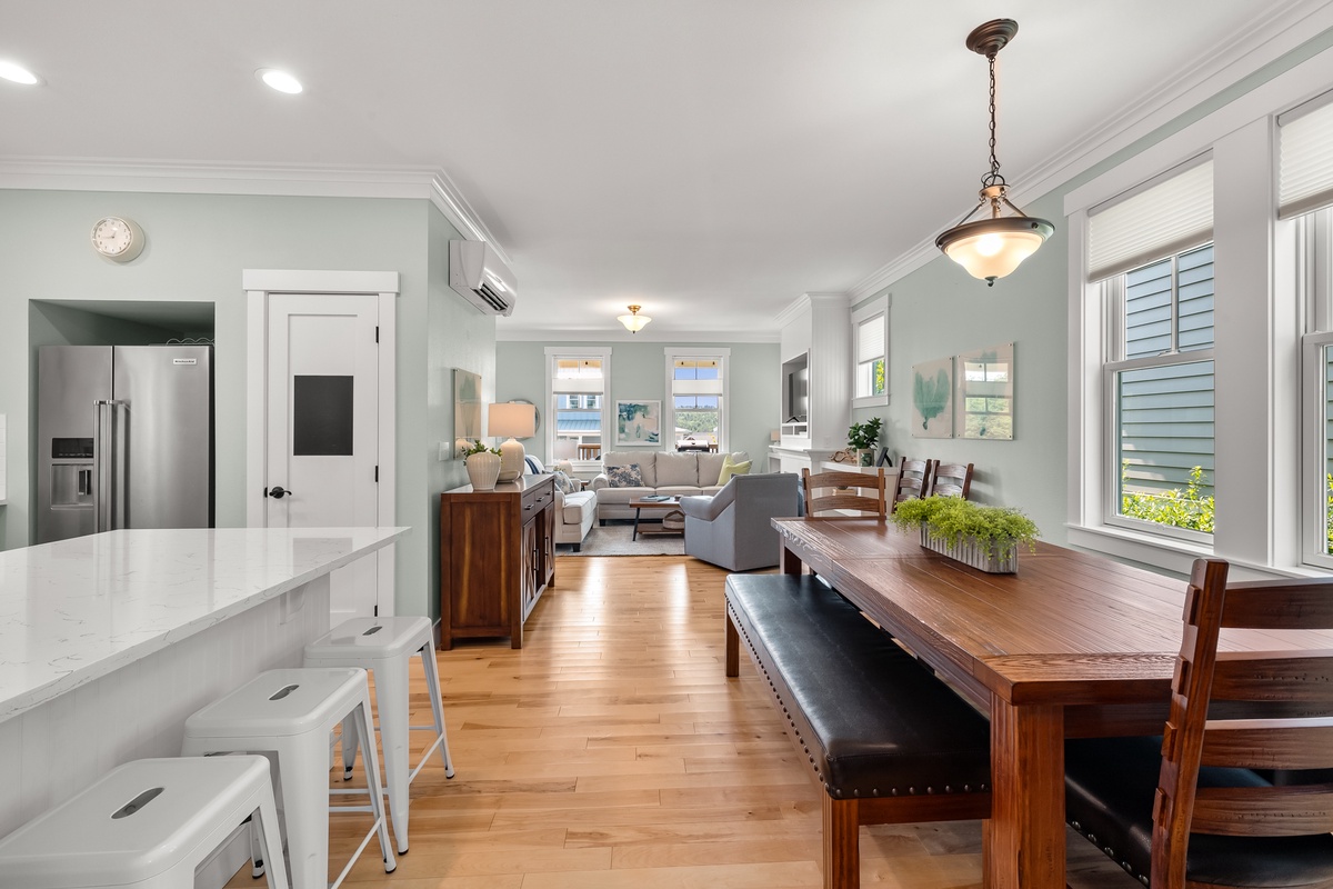 Open floor plan brings everyone together
