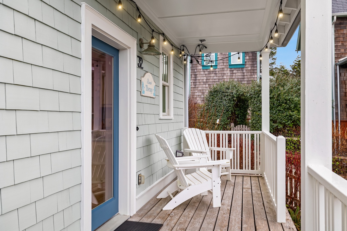 Covered front porch