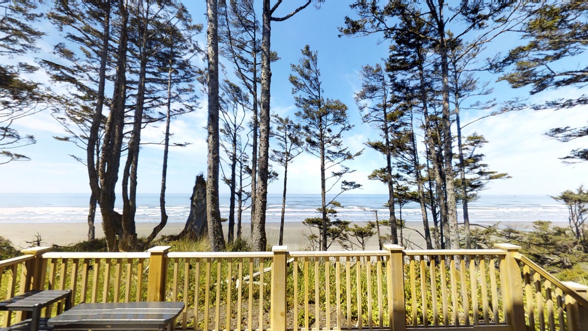 Ocean view from deck