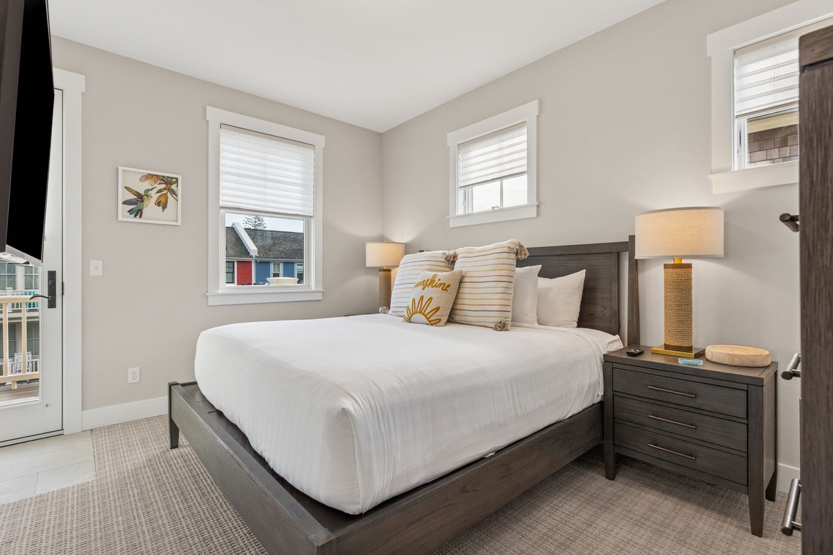 Primary king bedroom