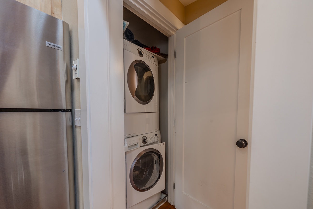 In-unit washer and dryer