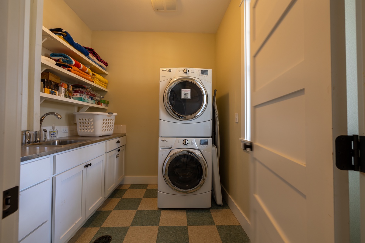 In-unit washer and dryer