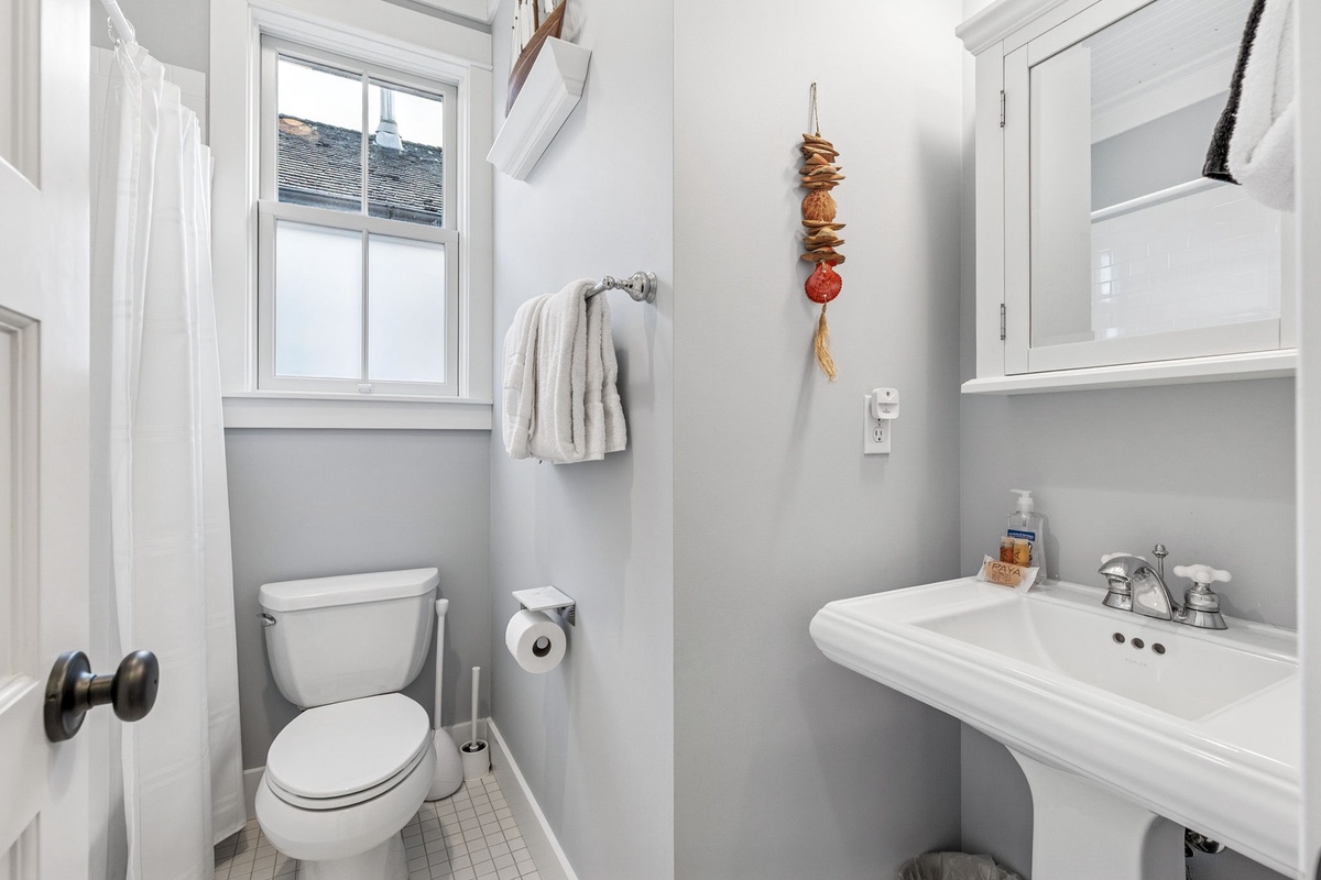 Full guest bathroom