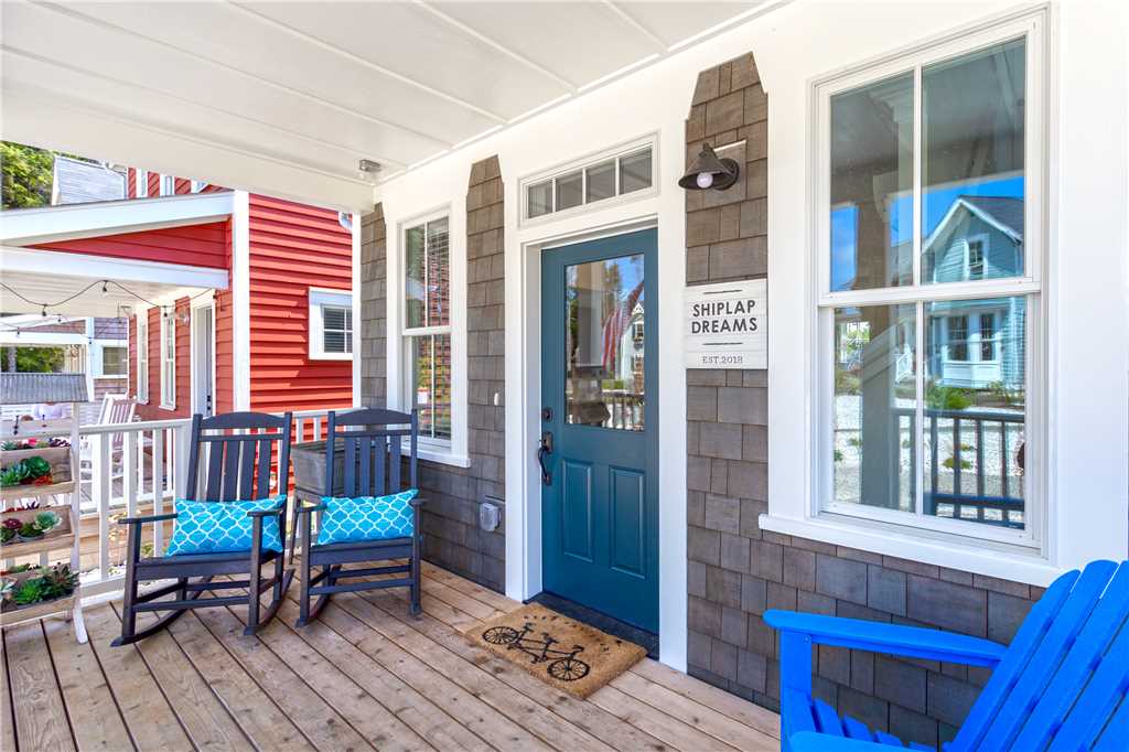 Enjoy the scenery on the covered porch