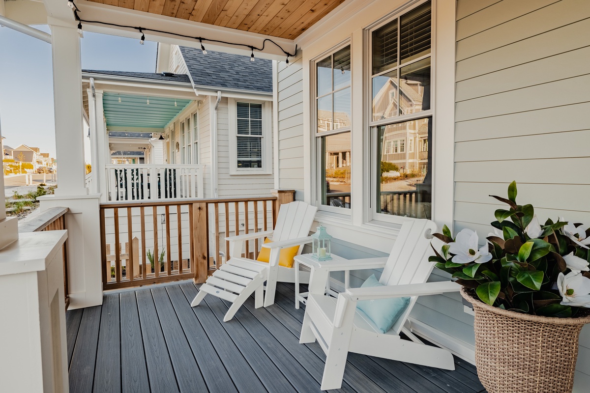 Covered front porch