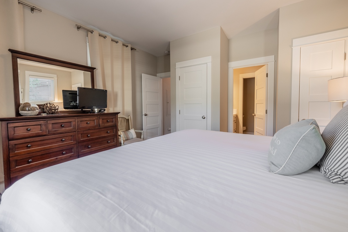 Primary bedroom with ensuite bath