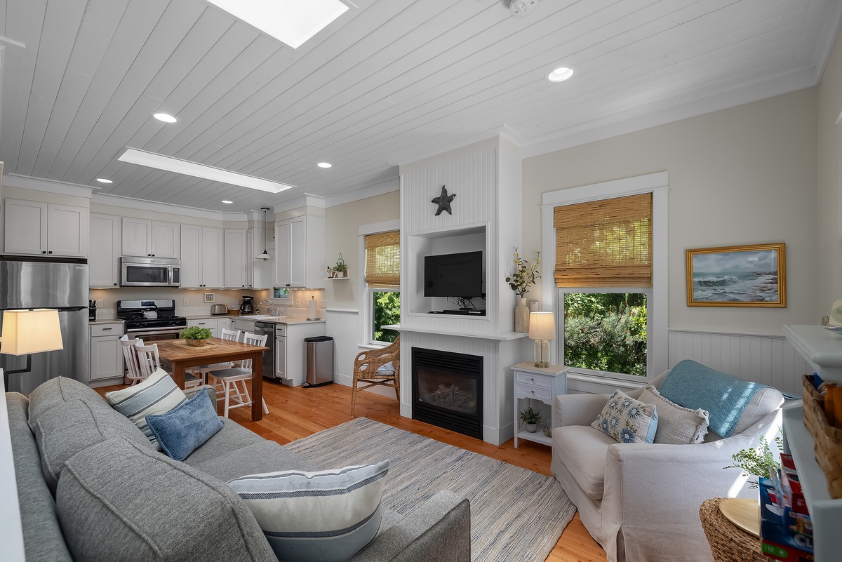 Enjoy each other's company in the living room