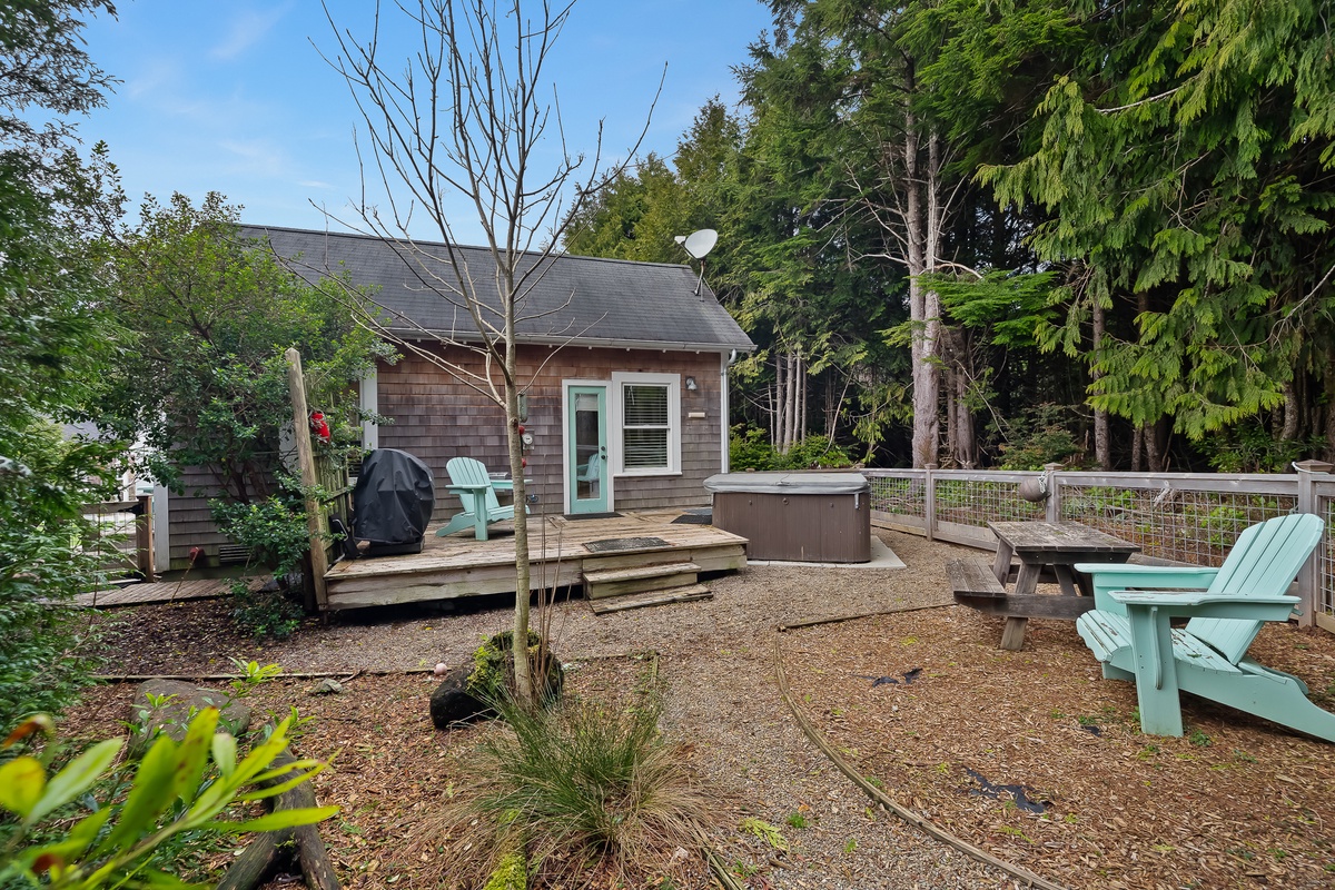 private back yard