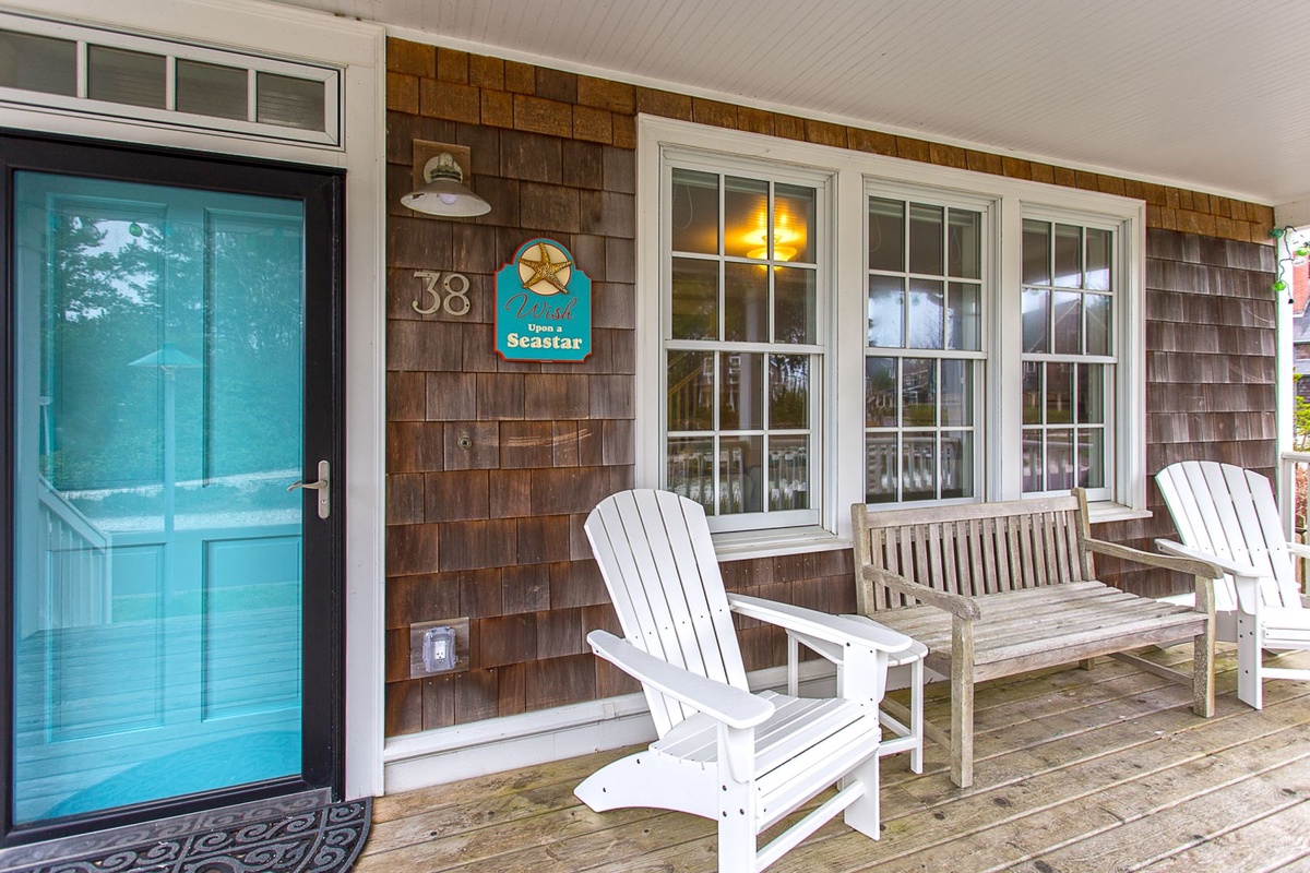 Front porch seating