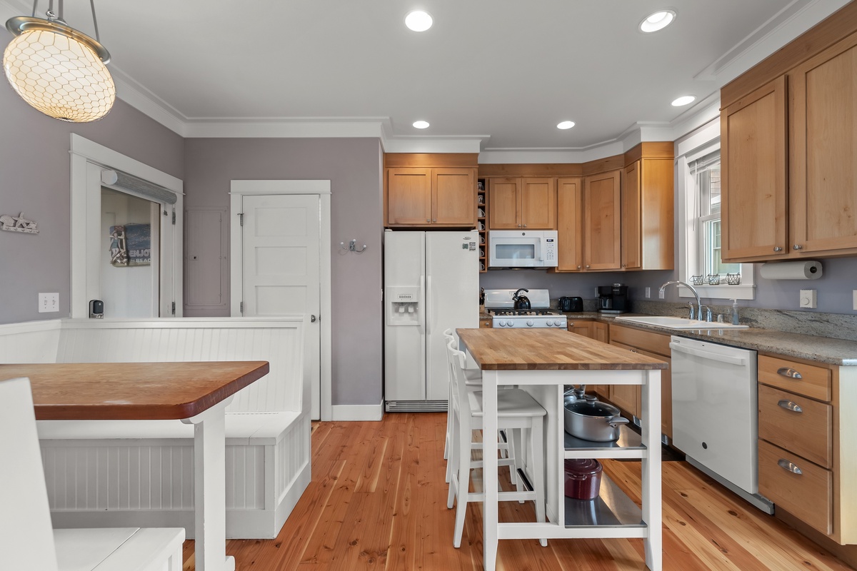 Kitchen and dining nook