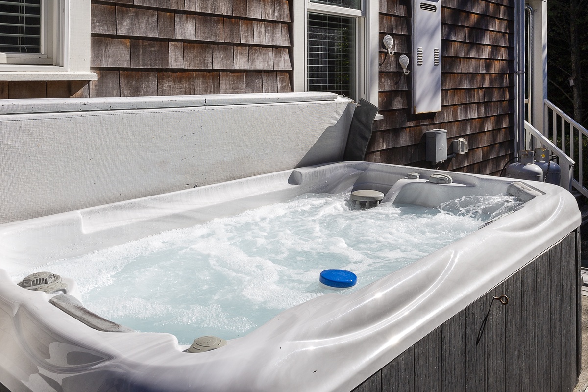 private hot tub