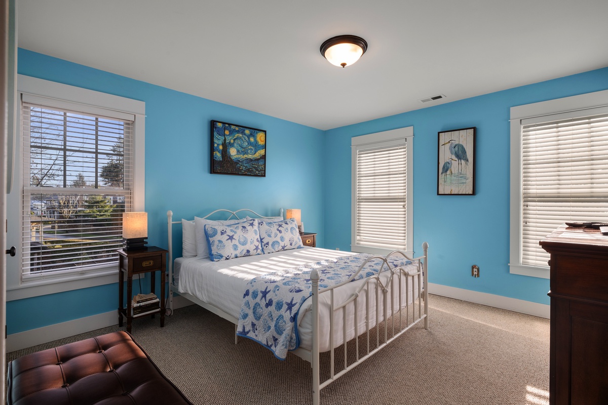 Primary bedroom designed for ultimate relaxation