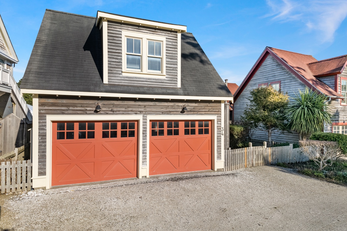 carriage house and garage