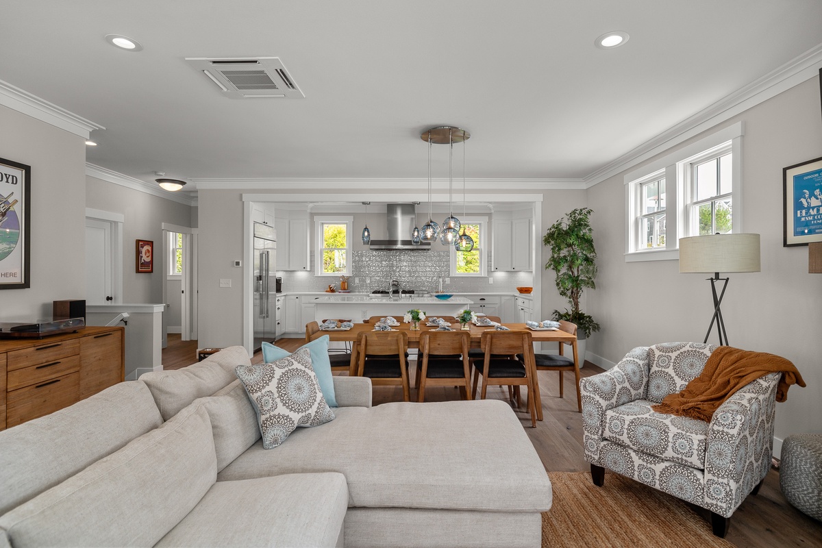 Open floor plan