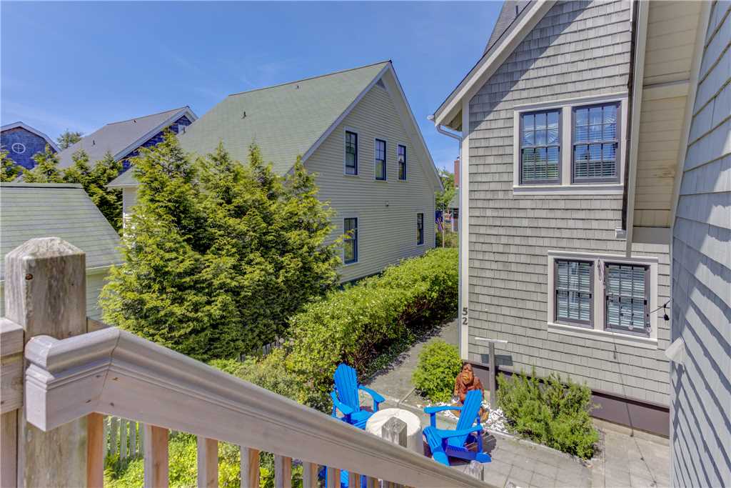 View from carriage house stairs