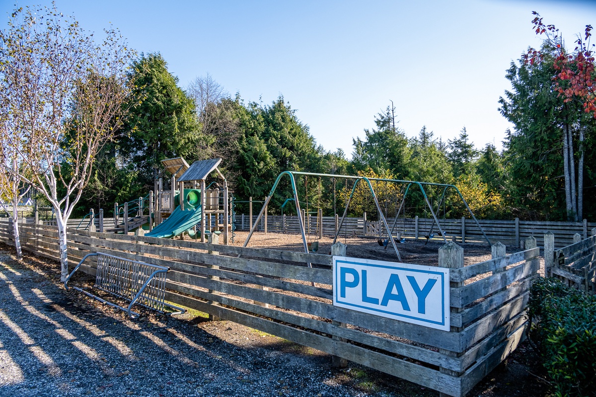 Playground located in the Alderwood District