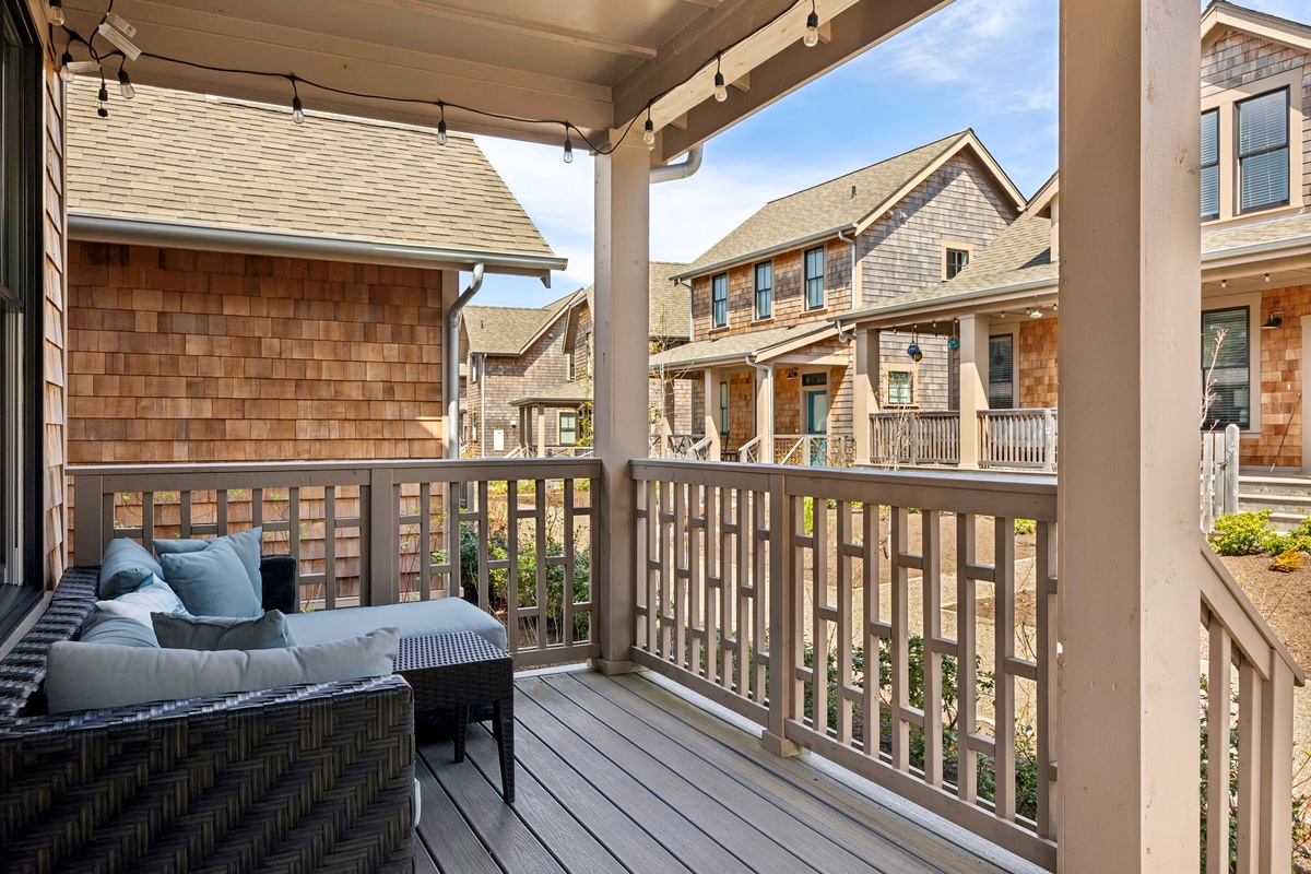 Covered front porch