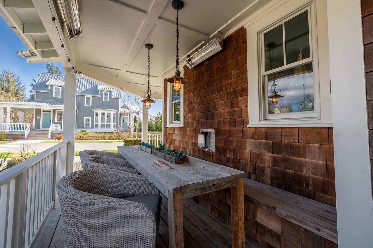 Porch outdoor table