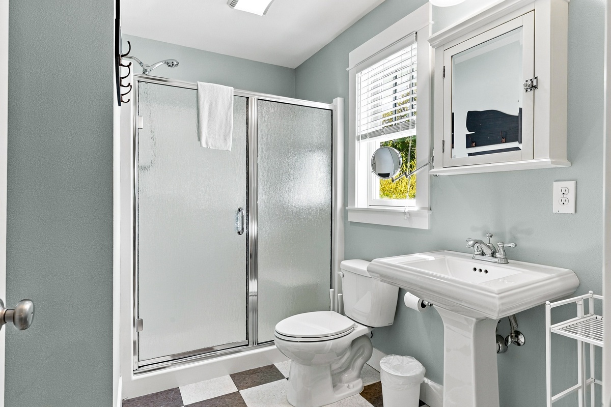 Main level guest bathroom