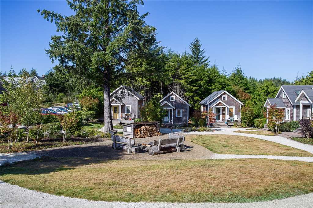 Beach Camp Park with a community firepit