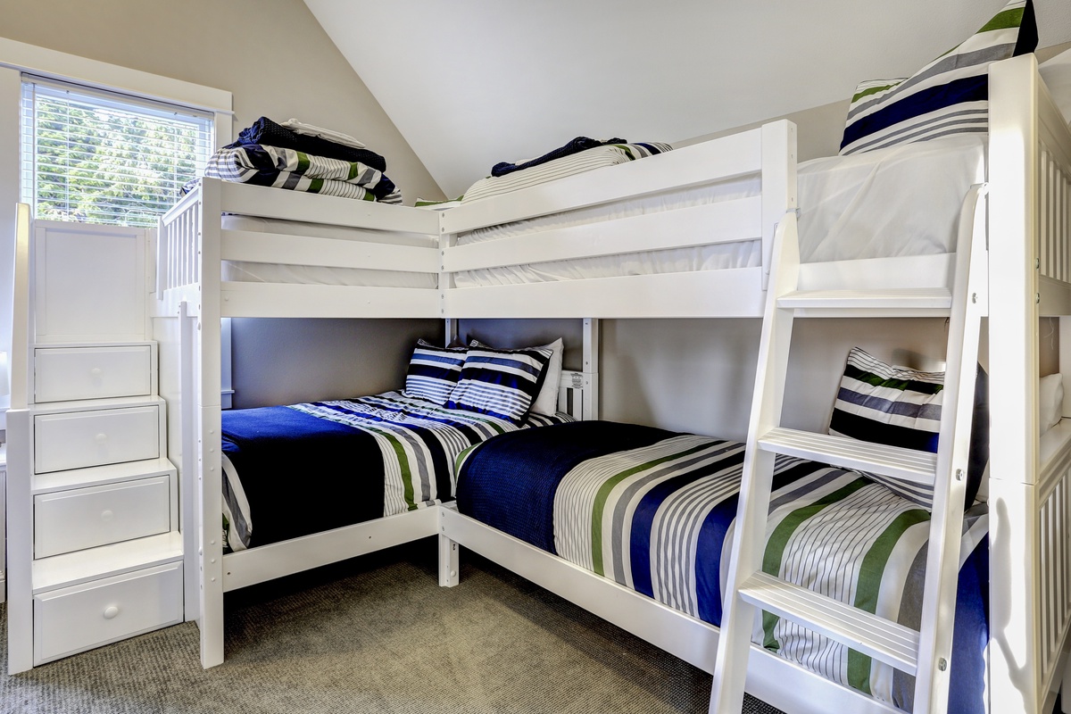 Second floor bunk bedroom