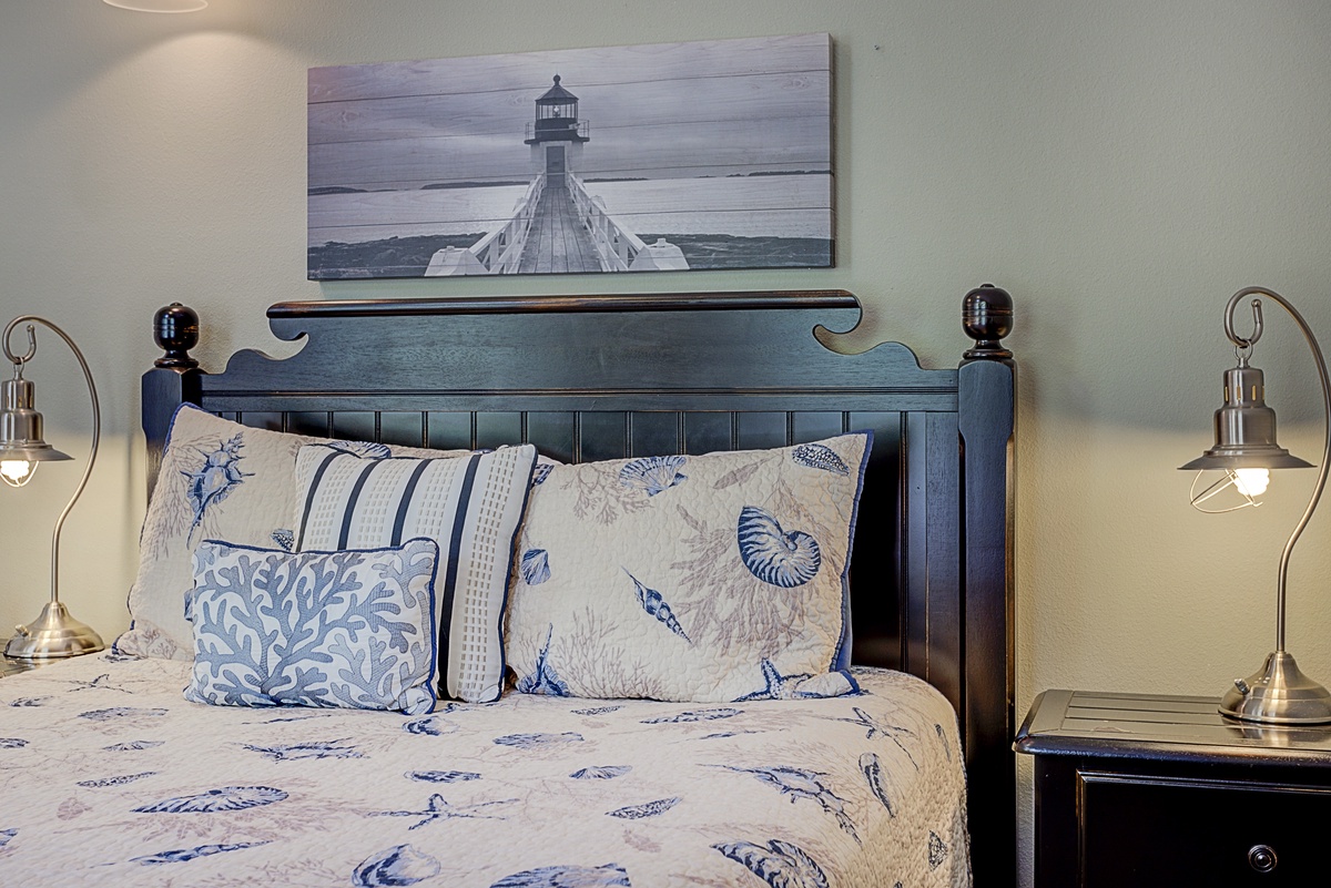 Second floor bedroom with private bathroom